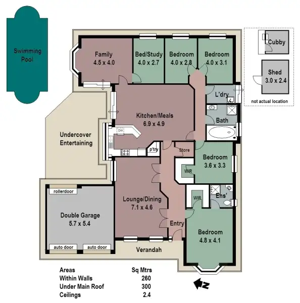 Floorplan of Homely house listing, 4 Stonybrook Grove, Mount Barker SA 5251
