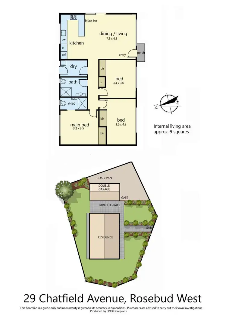 Floorplan of Homely house listing, 29 Chatfield Avenue, Rosebud West VIC 3940