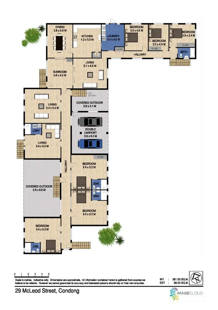 Floorplan of Homely house listing, 29 Mcleod Street, Condong NSW 2484