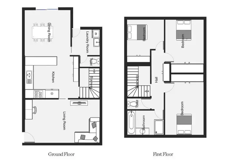 Floorplan of Homely townhouse listing, 12/59 Cureton Avenue, Mildura VIC 3500