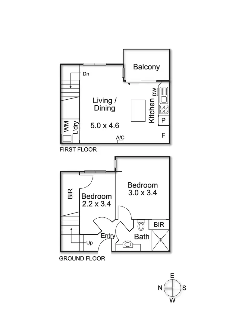 Floorplan of Homely apartment listing, 3/630 North Road, Ormond VIC 3204