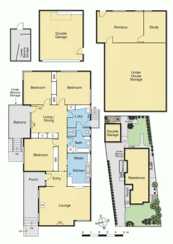 Floorplan of Homely house listing, 5 Rodney Court, Viewbank VIC 3084