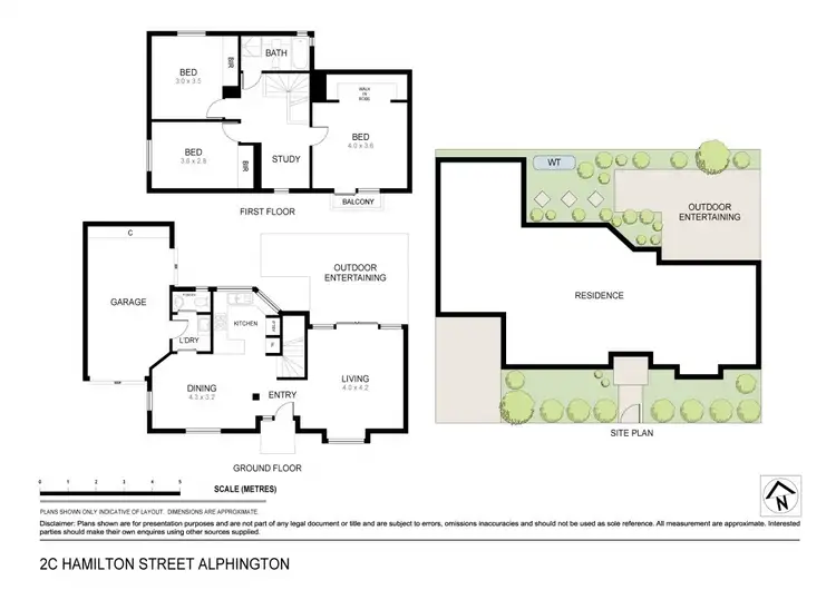 Floorplan of Homely house listing, 2C Hamilton Street, Alphington VIC 3078