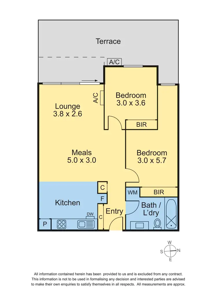 Floorplan of Homely apartment listing, 10/4 Crefden Street, Maidstone VIC 3012