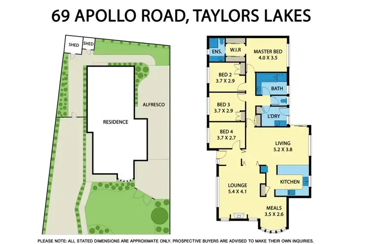 Floorplan of Homely house listing, 69 Apollo Road, Taylors Lakes VIC 3038