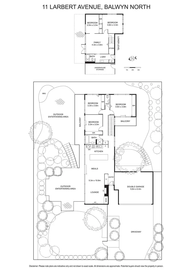Floorplan of Homely house listing, 11 Larbert Avenue, Balwyn North VIC 3104