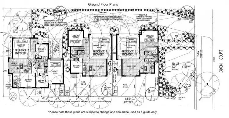 Floorplan of Homely townhouse listing, 1/24 Dixon Court, Boronia VIC 3155