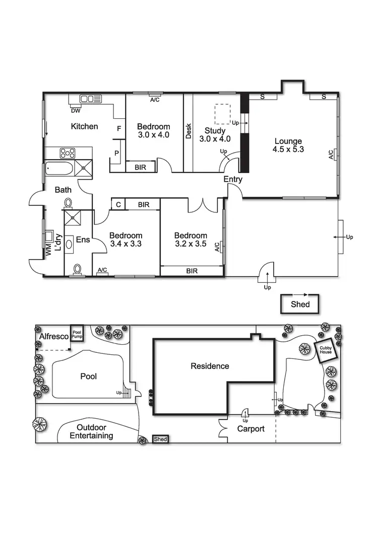 Floorplan of Homely house listing, 621 South Road, Bentleigh East VIC 3165