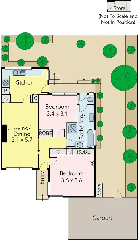 Floorplan of Homely unit listing, 8/24 Albion Road, Glen Iris VIC 3146