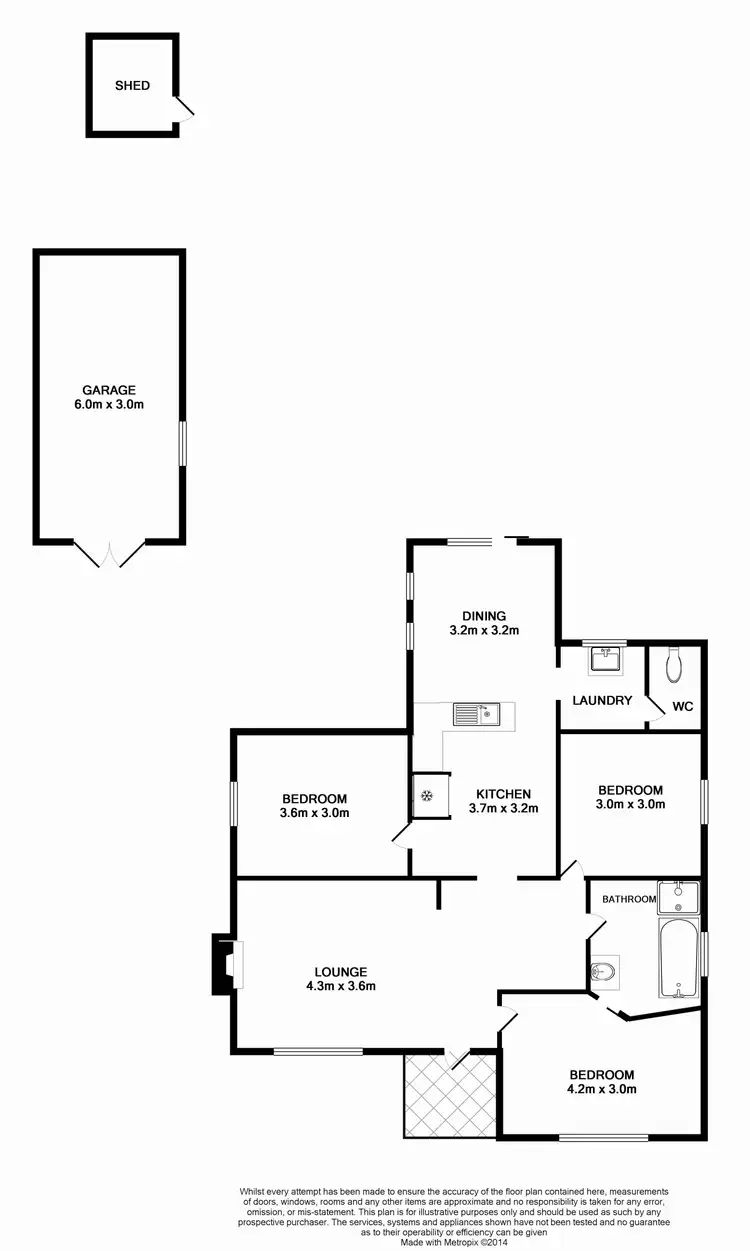 Floorplan of Homely house listing, 730 Pascoe Vale Road, Glenroy VIC 3046