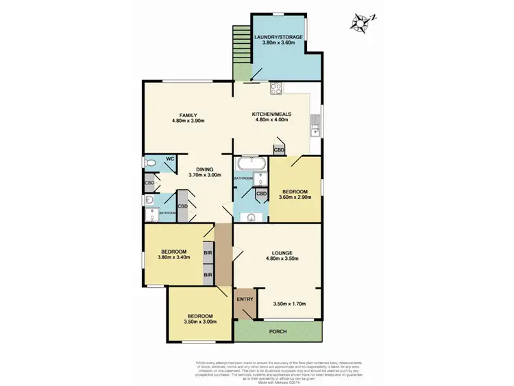 Floorplan of Homely house listing, 23 Chestnut Road, Doveton VIC 3177