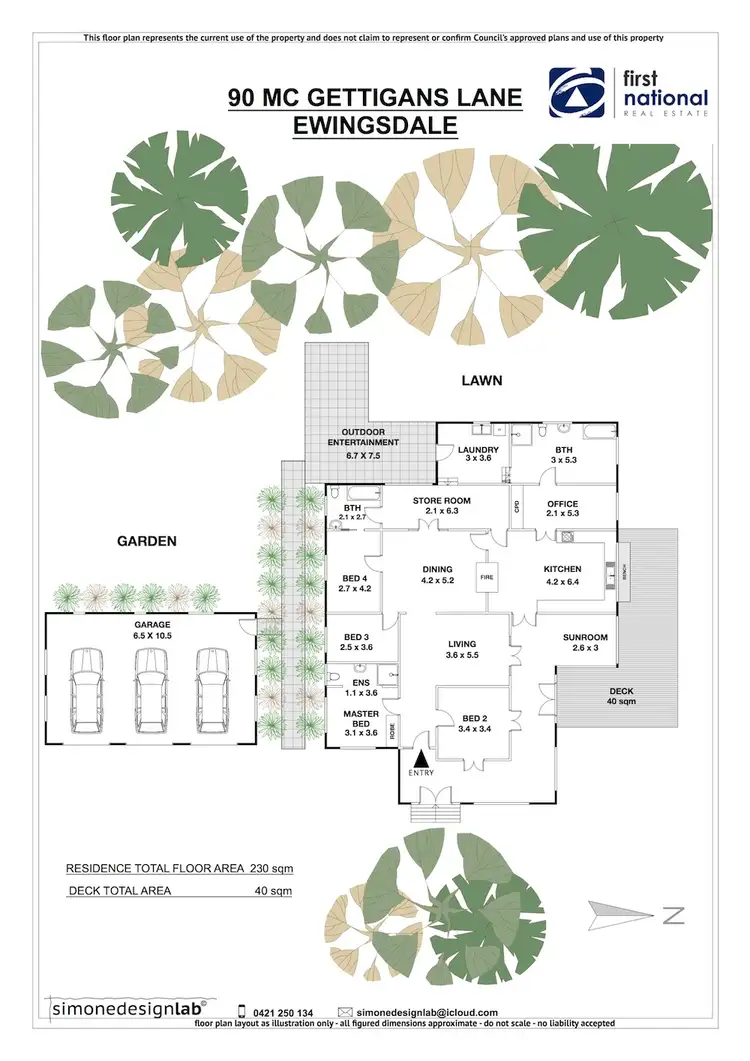 Floorplan of Homely house listing, 90 McGettigans Lane, Ewingsdale NSW 2481