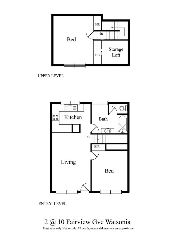 Floorplan of Homely house listing, 2/10 Fairview Grove, Watsonia VIC 3087