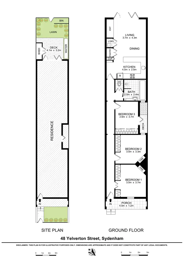 Floorplan of Homely house listing, 48 Yelverton Street, Sydenham NSW 2044