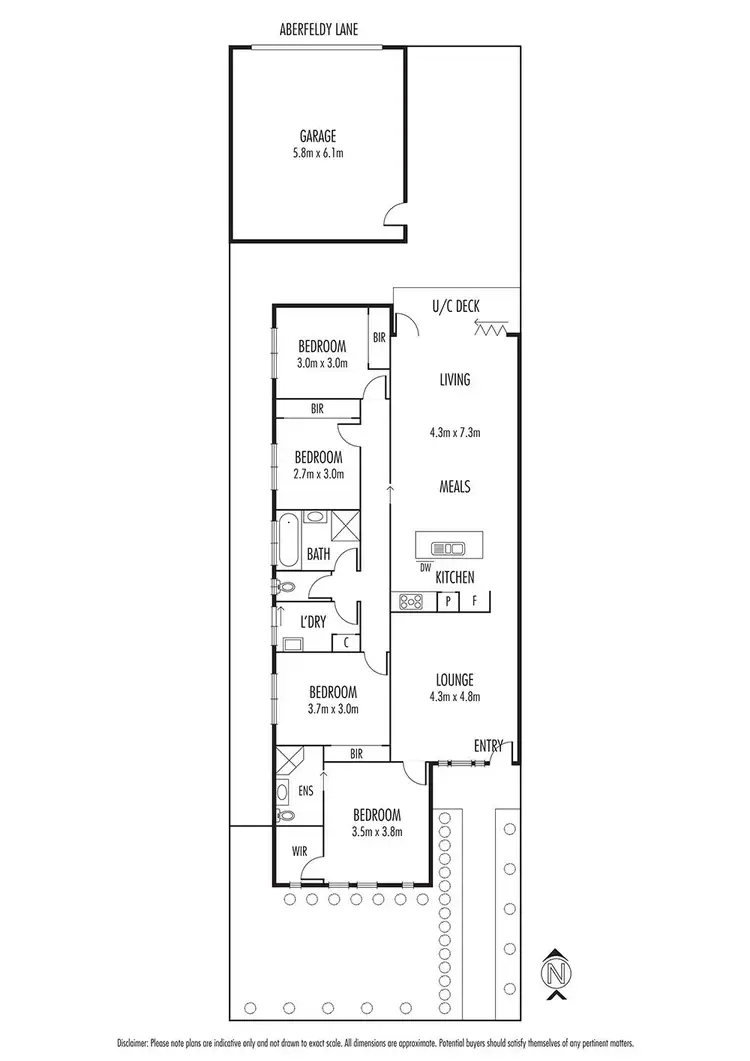 Floorplan of Homely house listing, 35 Walhalla Drive, Eynesbury VIC 3338