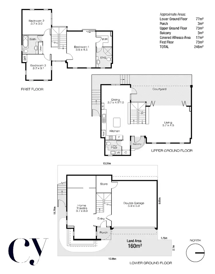 Floorplan of Homely house listing, 2/427 Rokeby Road, Shenton Park WA 6008