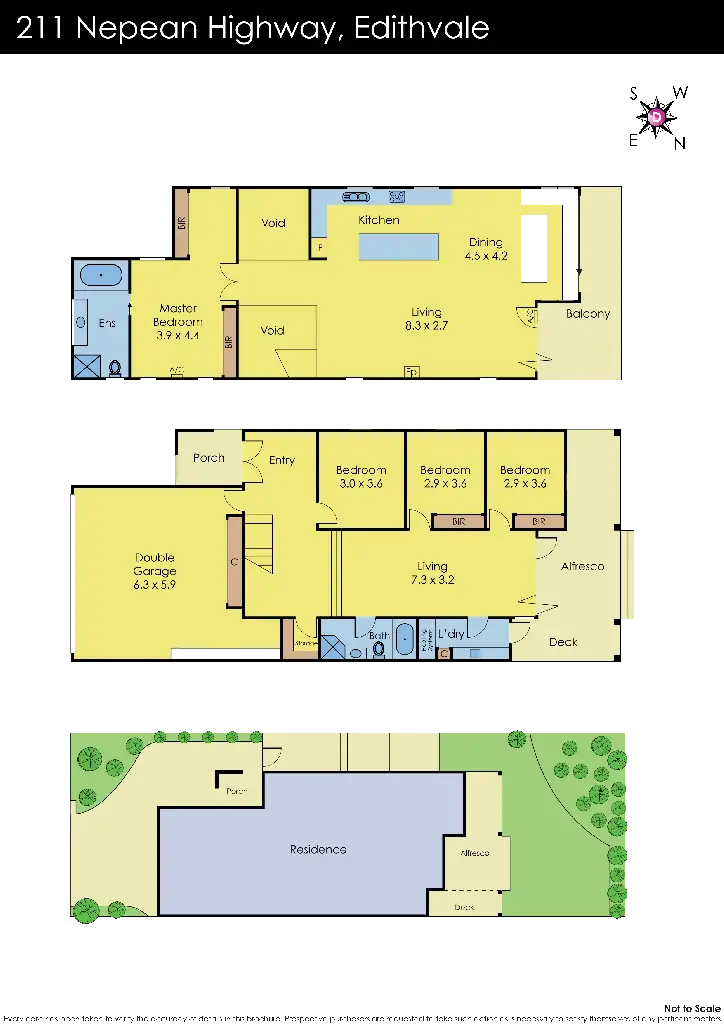 Floorplan of Homely house listing, 211 Nepean Highway, Edithvale VIC 3196