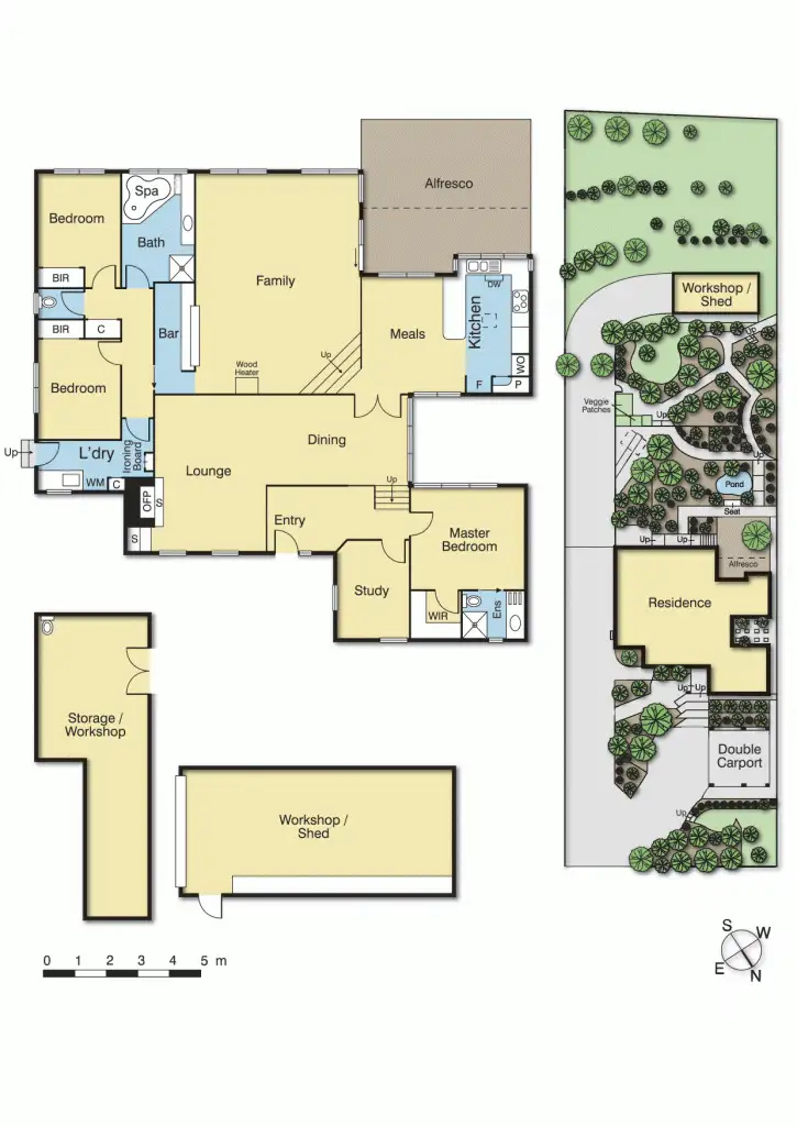 Floorplan of Homely house listing, 6 Crowe Court, Eltham VIC 3095