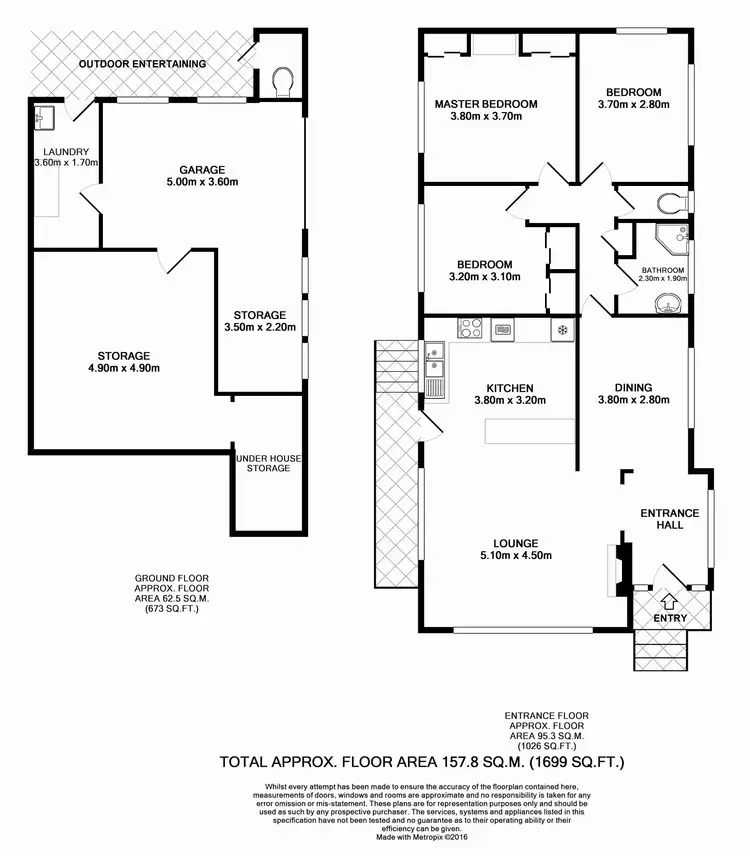 Floorplan of Homely house listing, 10 Moore Road, Springwood NSW 2777