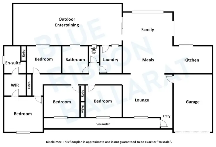 Floorplan of Homely house listing, 602 Palmerston Street, Buninyong VIC 3357