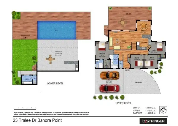 Floorplan of Homely house listing, 23 Tralee Drive, Banora Point NSW 2486