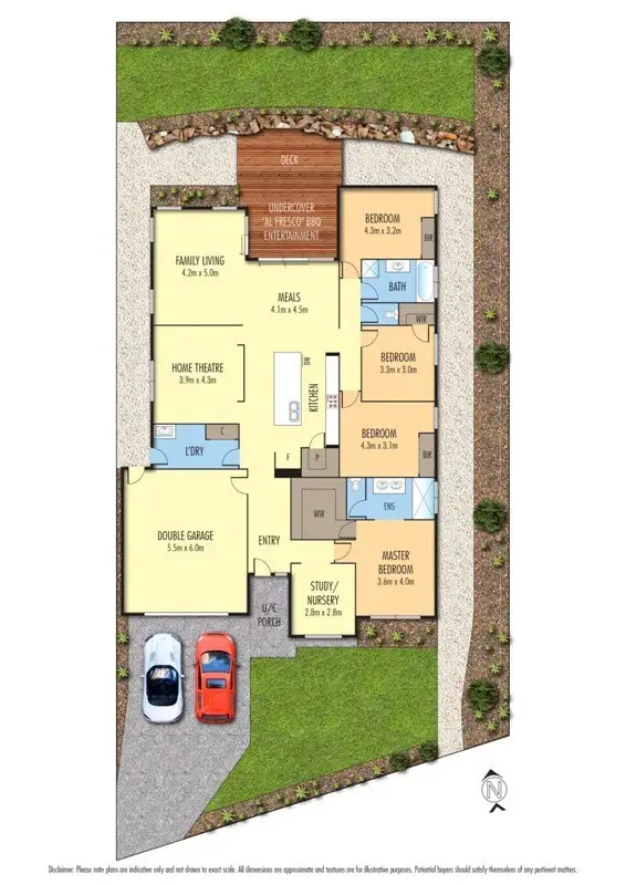 Floorplan of Homely house listing, 32 Wattlebird Crescent, Reservoir VIC 3073