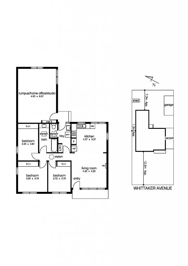 Floorplan of Homely house listing, 11 Whittaker Avenue, Laverton VIC 3028