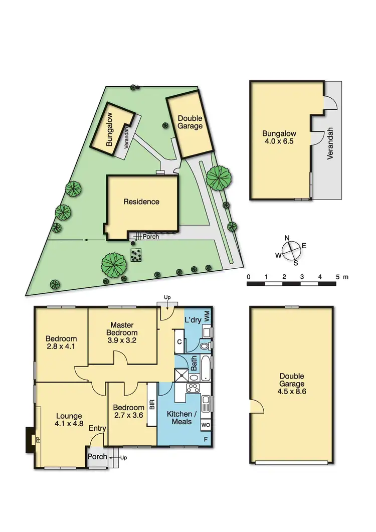 Floorplan of Homely house listing, 4 Milton Court, Heidelberg Heights VIC 3081