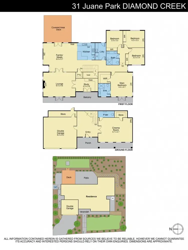 Floorplan of Homely house listing, 31 Juane Park Drive, Diamond Creek VIC 3089