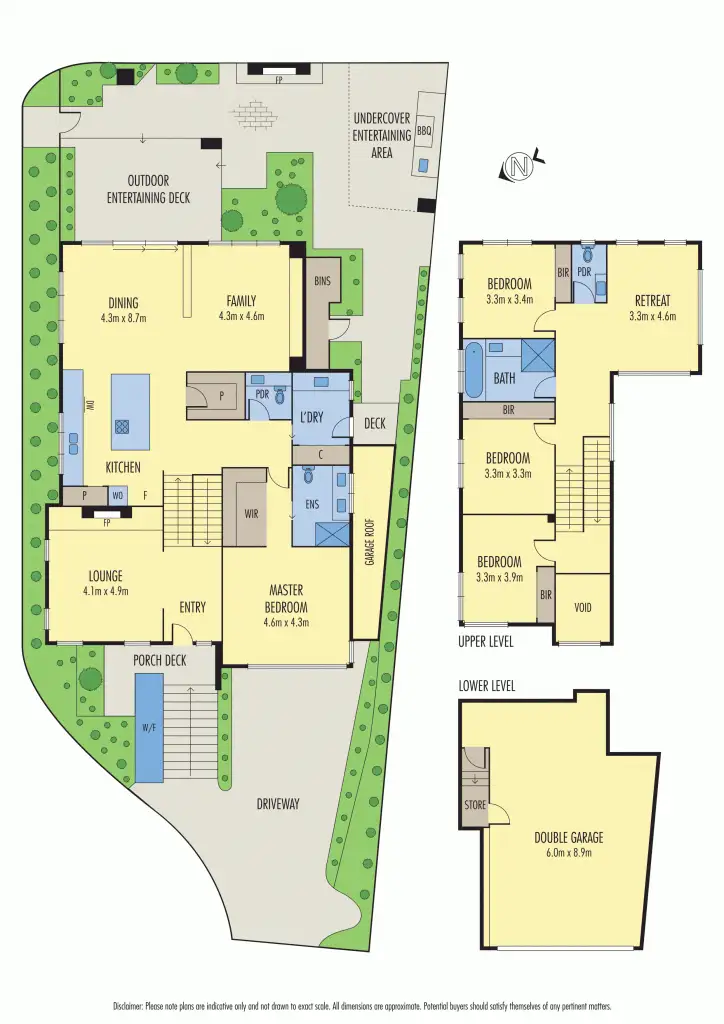 Floorplan of Homely house listing, 20 Leane Drive, Eltham VIC 3095
