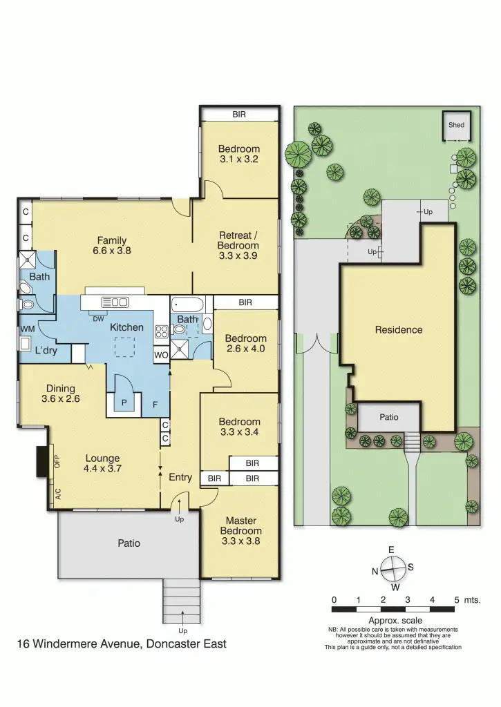 Floorplan of Homely house listing, 16 Windermere Avenue, Doncaster East VIC 3109