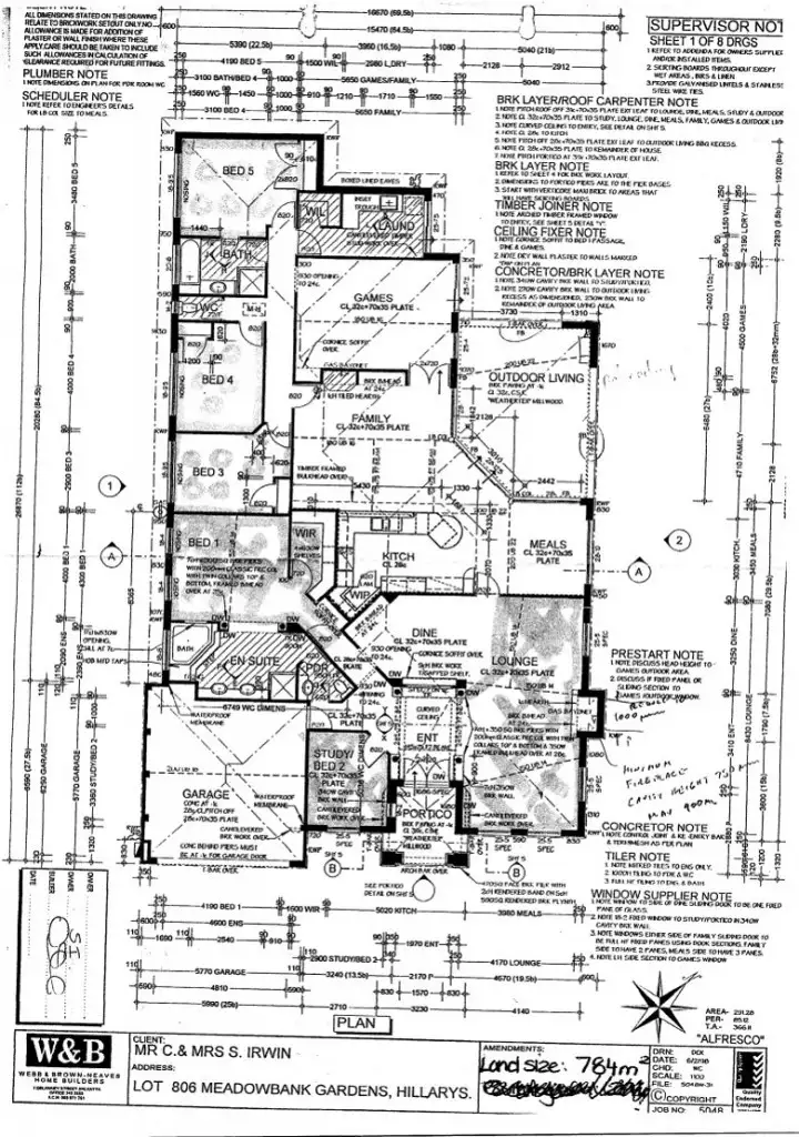Floorplan of Homely house listing, 35 Meadowbank Gardens, Hillarys WA 6025