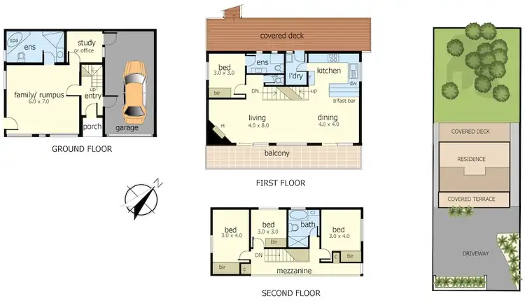 Floorplan of Homely house listing, 55 Mitchell Parade, Mollymook NSW 2539