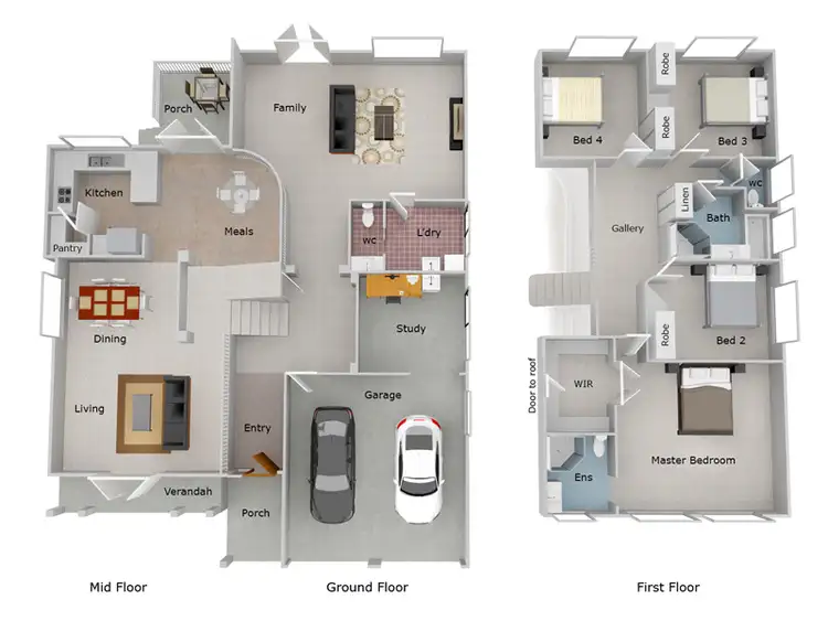 Floorplan of Homely house listing, 1-3 Kent Street, Bullaburra NSW 2784
