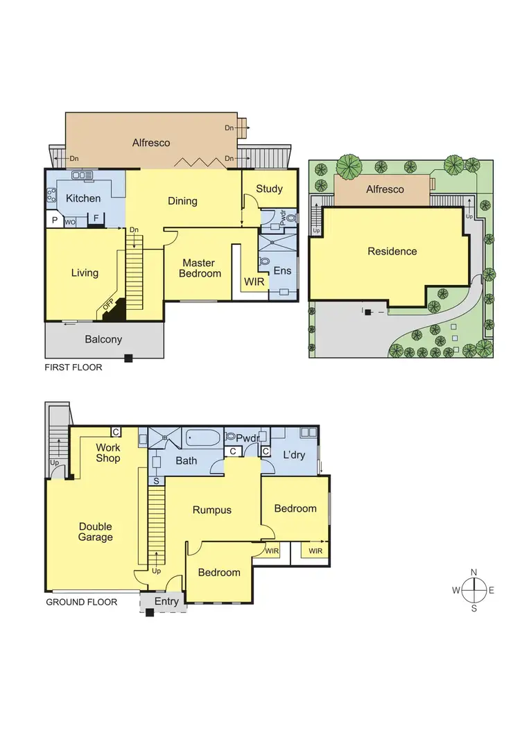 Floorplan of Homely house listing, 1 Peter Street, Eltham VIC 3095
