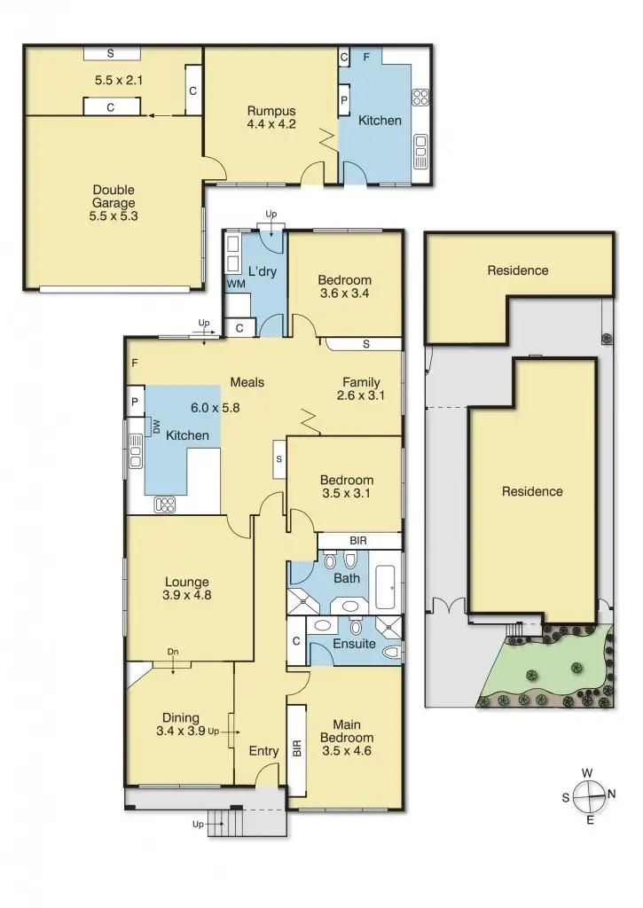 Floorplan of Homely house listing, 129 Nicholson Street, Coburg VIC 3058