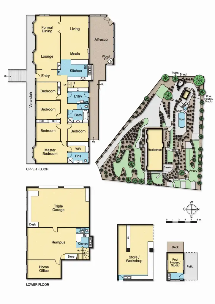 Floorplan of Homely house listing, 5 Narrawa Close, Eltham VIC 3095