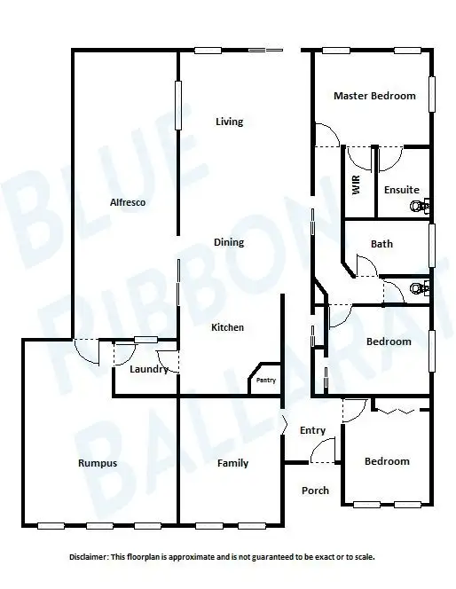 Floorplan of Homely house listing, 9 Parkhaven Court, Mount Clear VIC 3350