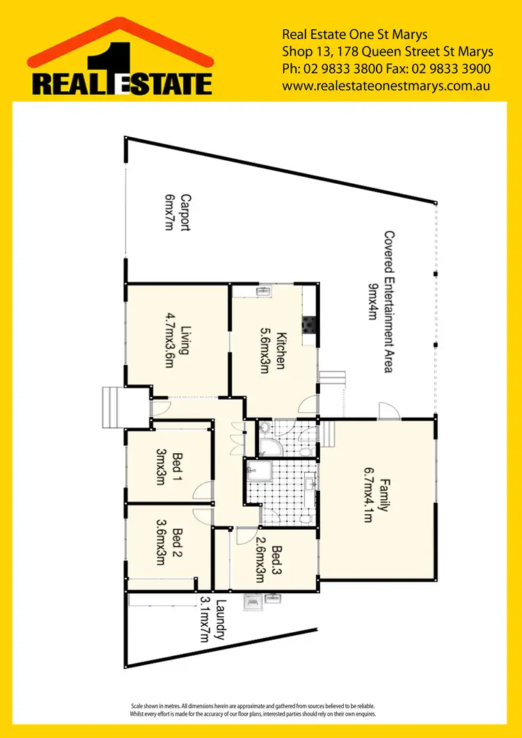Floorplan of Homely house listing, 5 Shane Street, Colyton NSW 2760