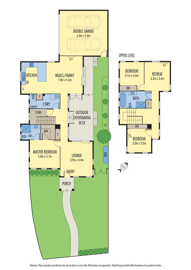 Floorplan of Homely townhouse listing, 1/15 Mill Avenue, Forest Hill VIC 3131