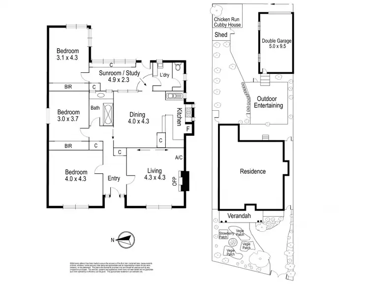 Floorplan of Homely house listing, 16 Martin Street, Preston VIC 3072