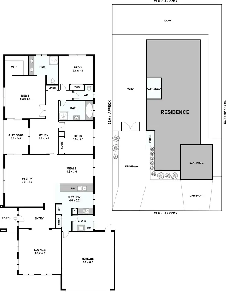 Floorplan of Homely house listing, 4 Dorcas Lane, Taylors Hill VIC 3037