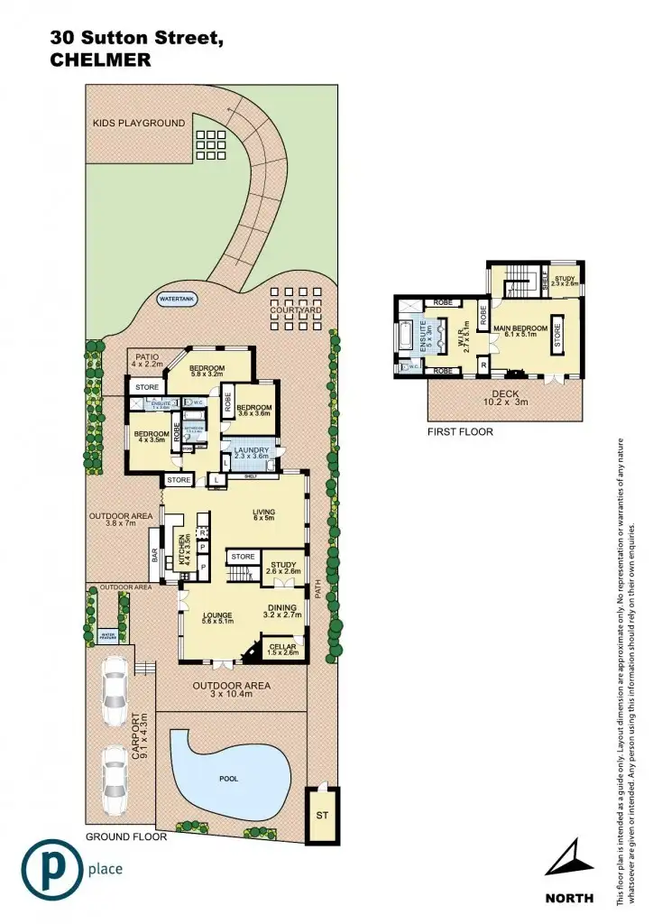 Floorplan of Homely house listing, 30 Sutton Street, Chelmer QLD 4068