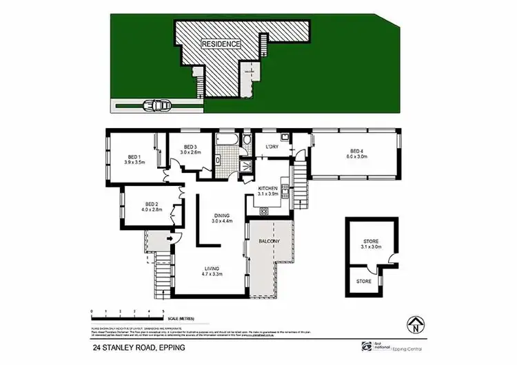 Floorplan of Homely house listing, 24 Stanley Road, Epping NSW 2121