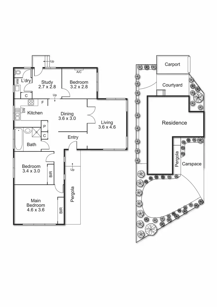 Floorplan of Homely townhouse listing, 29 Dromana Avenue, Bentleigh East VIC 3165