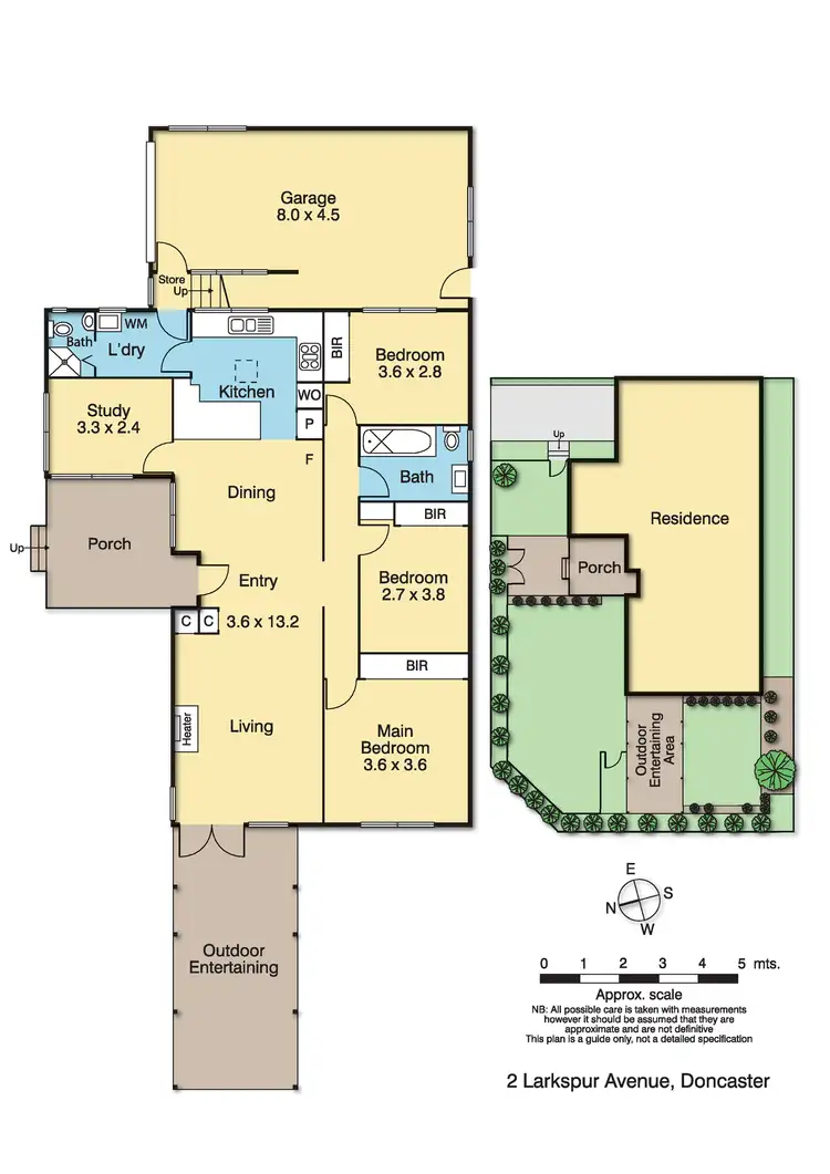 Floorplan of Homely house listing, 2 Larkspur Avenue, Doncaster VIC 3108