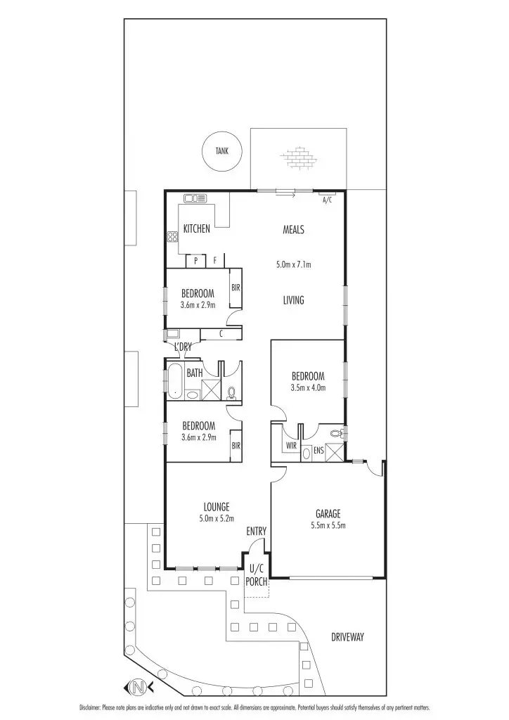 Floorplan of Homely house listing, 1 Babele Road, Tarneit VIC 3029