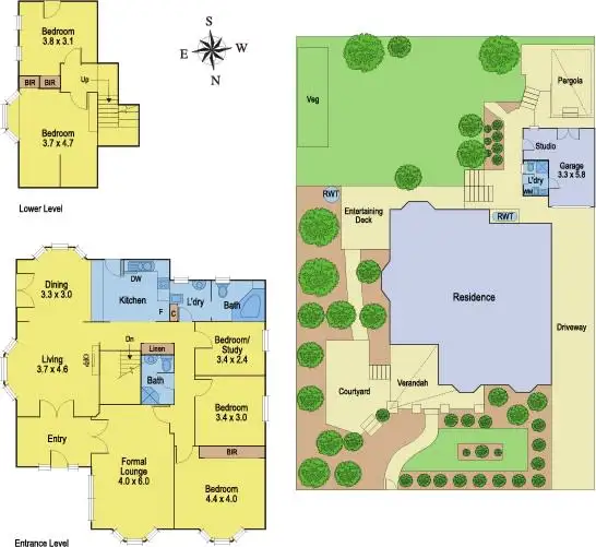 Floorplan of Homely house listing, 17 Buckland Ave, Newtown VIC 3220
