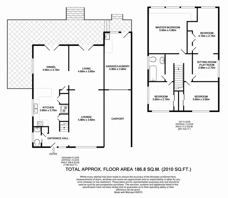 Floorplan of Homely house listing, 58 Chapman Parade, Faulconbridge NSW 2776