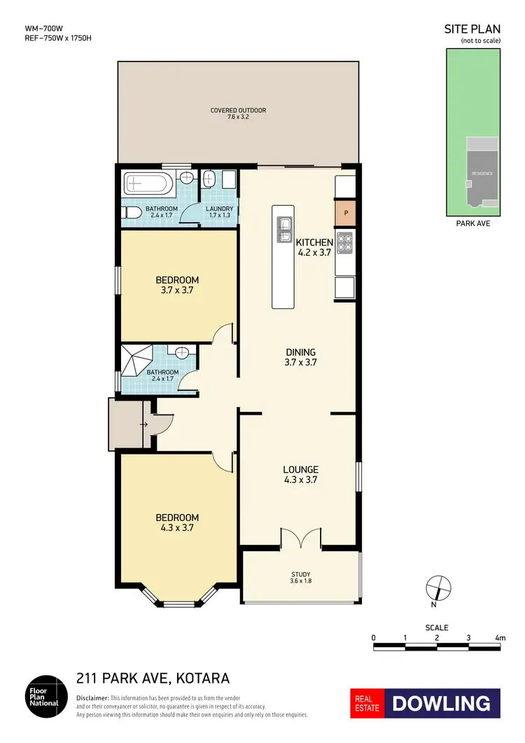 Floorplan of Homely house listing, 211 Park Avenue, Kotara NSW 2289